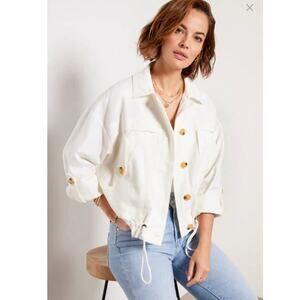 Blank NYC Great Catch Utility Jacket S